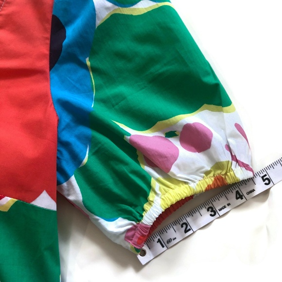 J. Crew Scoopneck Floral Blouse XS - Picture 13 of 14